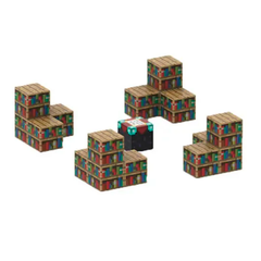 Магнитный конструктор майнкрафт My World Minecraft T13-17 (магнитные блоки)