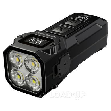 Фонарик-брелок Nitecore TUP2 (1200lm, Аккумуляторный, IP54, Черный)