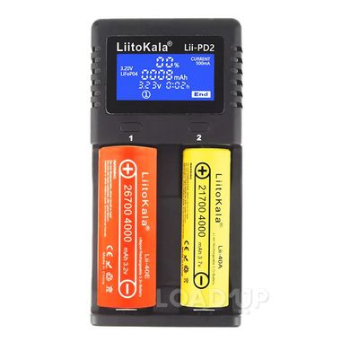 Зарядное устройство для аккумуляторов Liitokala Lii-PD2 (универсальный)