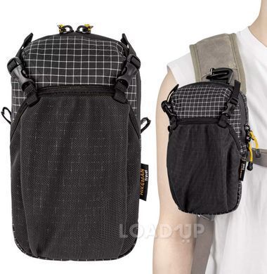 Міні сумка-карман HIKEMAN HK25SS011 (Чорний, з ремінцем)