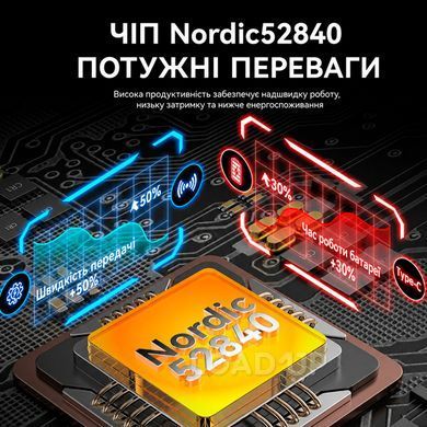 Бездротова ігрова мишка Attack SHARK R6 (8K Гц, 42000DPI, 2.4G, BT5.2, Type-C, PAW3950MAX, Black)