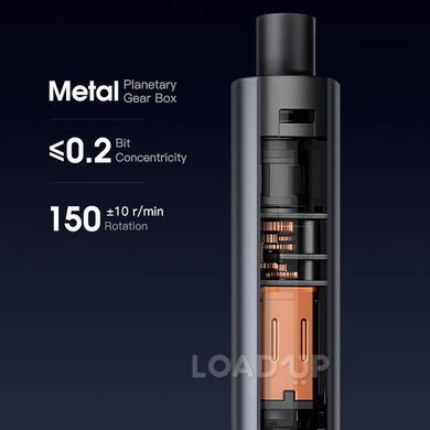 Електровикрутка UF-TOOLS NO-882067 (57 в 1, Набір біт, Акумуляторна, Черный&zwnj;) (4 / 4)