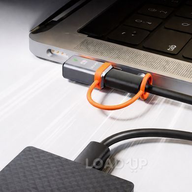 Адаптер Toocki USB Type‑C 240W PD 3.1 (Штекер - Разъем, Боковой)
