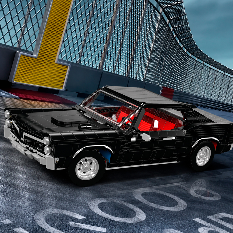 Конструктор MOULD KING 10199 GTO Classic Muscle Car фото 1