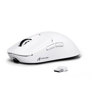 Беспроводная игровая мышка Attack SHARK X3 (White)