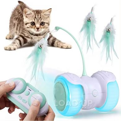 Розумна іграшка для котів Kupet (USB type-C, світиться, з пультом, зелений)