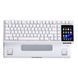 Беспроводная механическая клавиатура AULA L99 (87 клавиш, Type-C, Bluetooth, 2.4 ГГц, White Contour)