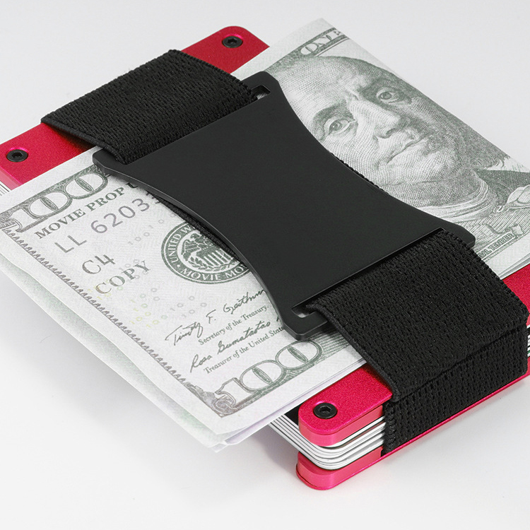 Карбоновий мінімалістичний кардхолдер Slim Credit Card Holder фото 1