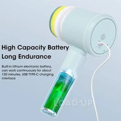 Електрична щітка Yingyuan A0148 (800 мАг, USB, 3 насадки) (4 / 9)