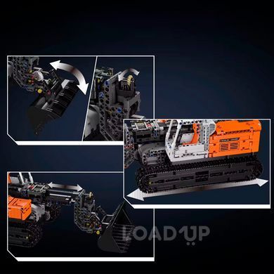 Конструктор Mould King 17054 Радіокерований гусеничний навантажувач (1423 деталі)