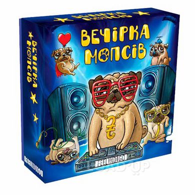 Настольная игра "Вечеринка мопсов"