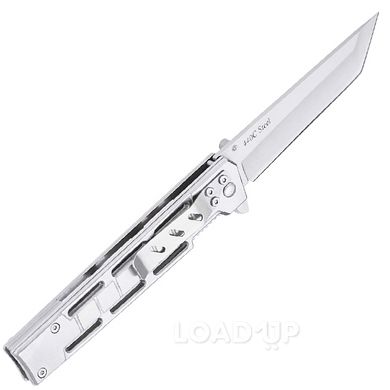 Складний ніж танто Grand Way 6958H (440C, склобій, рогатка, Assisted Lock)
