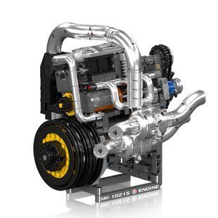 Конструктор Mould King 10215 Двигун Koenig Supercar Engine (739 деталей)