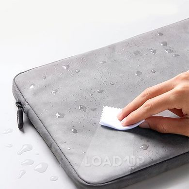 Чехол для ноутбука Ugreen 60985 (13.3", PU-кожа, водостойкий, Серый)