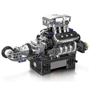 Конструктор &laquo;Двигун Turbocharged V8&raquo; Mould King 10206 (ABS, 737 деталей)