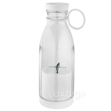 Портативний бездротовий блендер пляшка DM-518 (білий, 1200 мАг, 380 мл, безпровідний)
