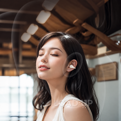 Беспроводные наушники-клипсы Langsdom ClipBuds R2&zwnj; (Черный)