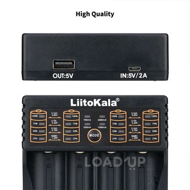 Зарядное устройство для аккумуляторов Liitokala Lii-402 (универсальний)