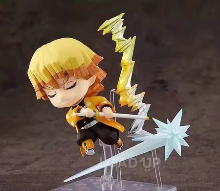 Коллекционная фигурка Зеніцу / Zenitsu "Demon Slayer" - Nendroid (№1334)