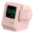 Силиконовый держатель для зарядки Apple Watch (розовый)