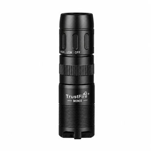 Ліхтар-брелок TrustFire MINI E (LED, Акумуляторний, Магніт, USB-C, Чорний)