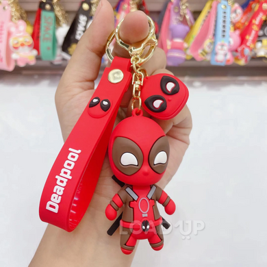 Брелок Дедпул / Deadpool "Deadpool" (PVC, коричневий)