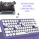Бездротова клавіатура Ajazz 308I (84 клавіші, 2хААА, Grey/White)