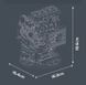 Конструктор Mould King 10235 Турбированный двигатель 4G63T L4 (811 деталей)