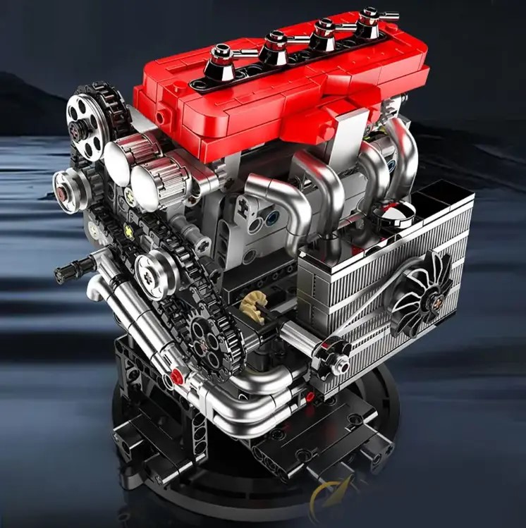 Конструктор MOULD KING 10235 4G63T Turbocharged Inline-Four Engine фото 1