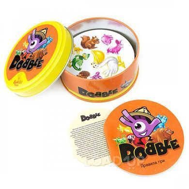 Настільна гра "Доббль тваринний світ" (Dobble Animals)