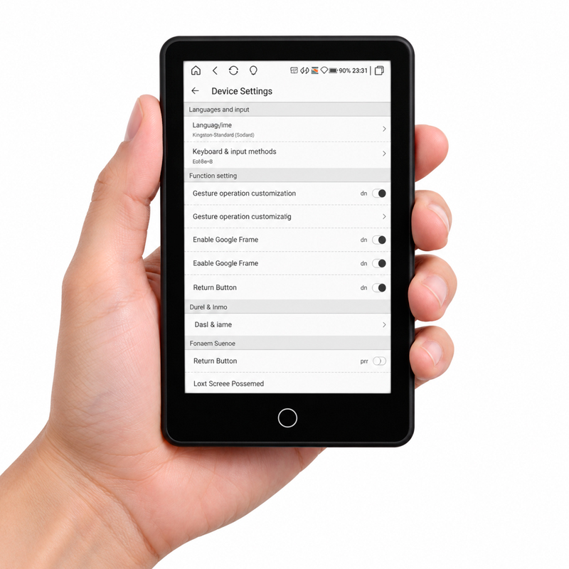 компактная электронная книга X7 Pro Smart Digital eInk в металлическом корпусе
