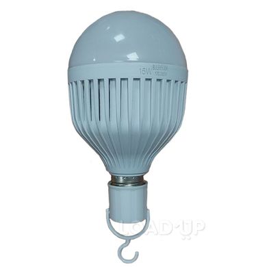 Акумуляторна LED лампа (цоколь E27) 15w (перезаряджається, з патроном)