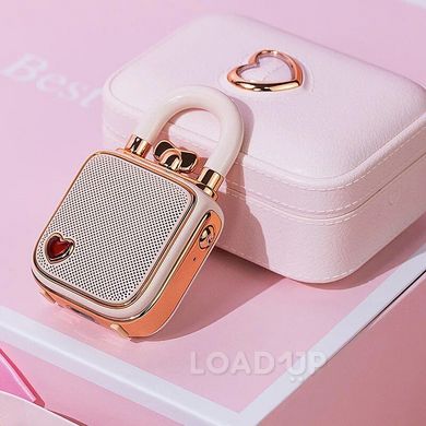 Портативна бездротова колонка Divoom LoveLock (AUX, USB, 2000 мАг, pink)