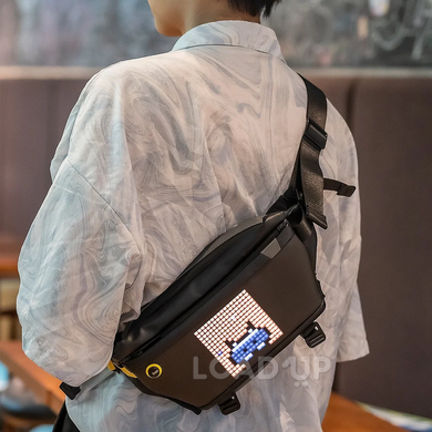 Сумка крос-боді Divoom Sling Bag (захист від вологи, pixel art)