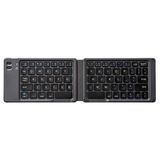 Складна бездротова клавіатура BK001 (Bluetooth, Чорний)