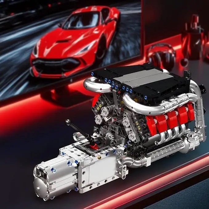 Конструктор MOULD KING 10203 M Power V8 Engine and Gearbox фото 1