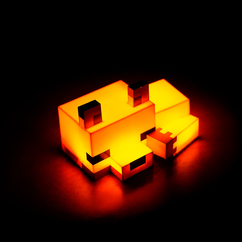 акумуляторний нічник Minecraft Лисиця USB Type-C 500 мАг