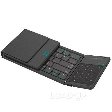 Беспроводная складная клавиатура Nillkin Cube Pocket NKF01 (Тачпад, Цифровой блок, Черный)