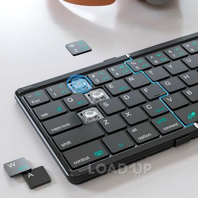 Беспроводная складная клавиатура Nillkin Cube Pocket NKF01 (Тачпад, Цифровой блок, Черный)