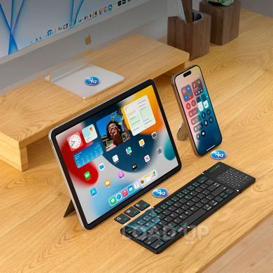 Беспроводная складная клавиатура Nillkin Cube Pocket NKF01 (Тачпад, Цифровой блок, Черный)
