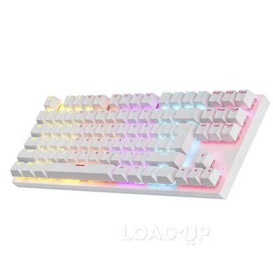 Механічна клавіатура Leaven K550 (87 клавіші, USB Type-C, White)