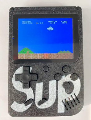 Портативная игровая приставка SUP с геймпадом (3.0 дюйма, 400 игр, красная)