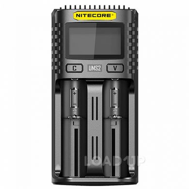 Зарядний пристрій для акумуляторів Nitecore UMS2 (універсальний, micro-USB)