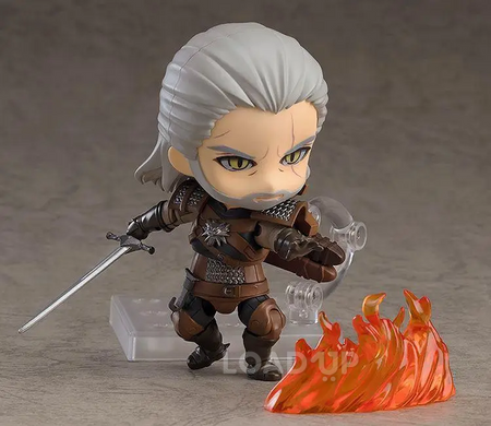 Коллекционная фигурка Геральт / Geralt "The Witcher 3" - Nendoroid (№907)