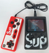 Портативная игровая приставка SUP с геймпадом (3.0 дюйма, 400 игр, красная)