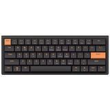 Механічна клавіатура Ajazz Nkl61 Black (61 клавіша, USB Type-C, червоні світчі)