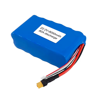 Аккумулятор для FPV дрона 6S2P Liitokala (80A, 22,2V)