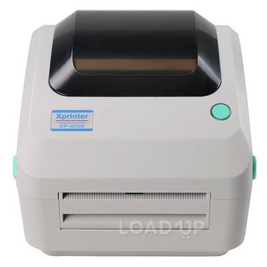 Принтер для етикеток Xprinter XP-470B (термодрук, слот для SD карти, чорний)