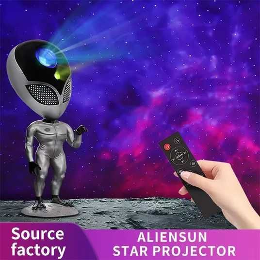 Ночник-проектор Звездное небо Alien с пультом — Купить в LoadUp
