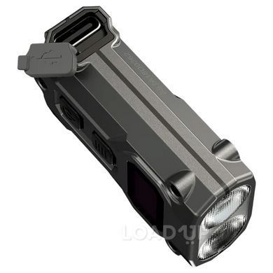 Ліхтар-брелок Nitecore TINI 3 (600 Lm, Алюмінієвий, Type-C, IP68, Чорний)